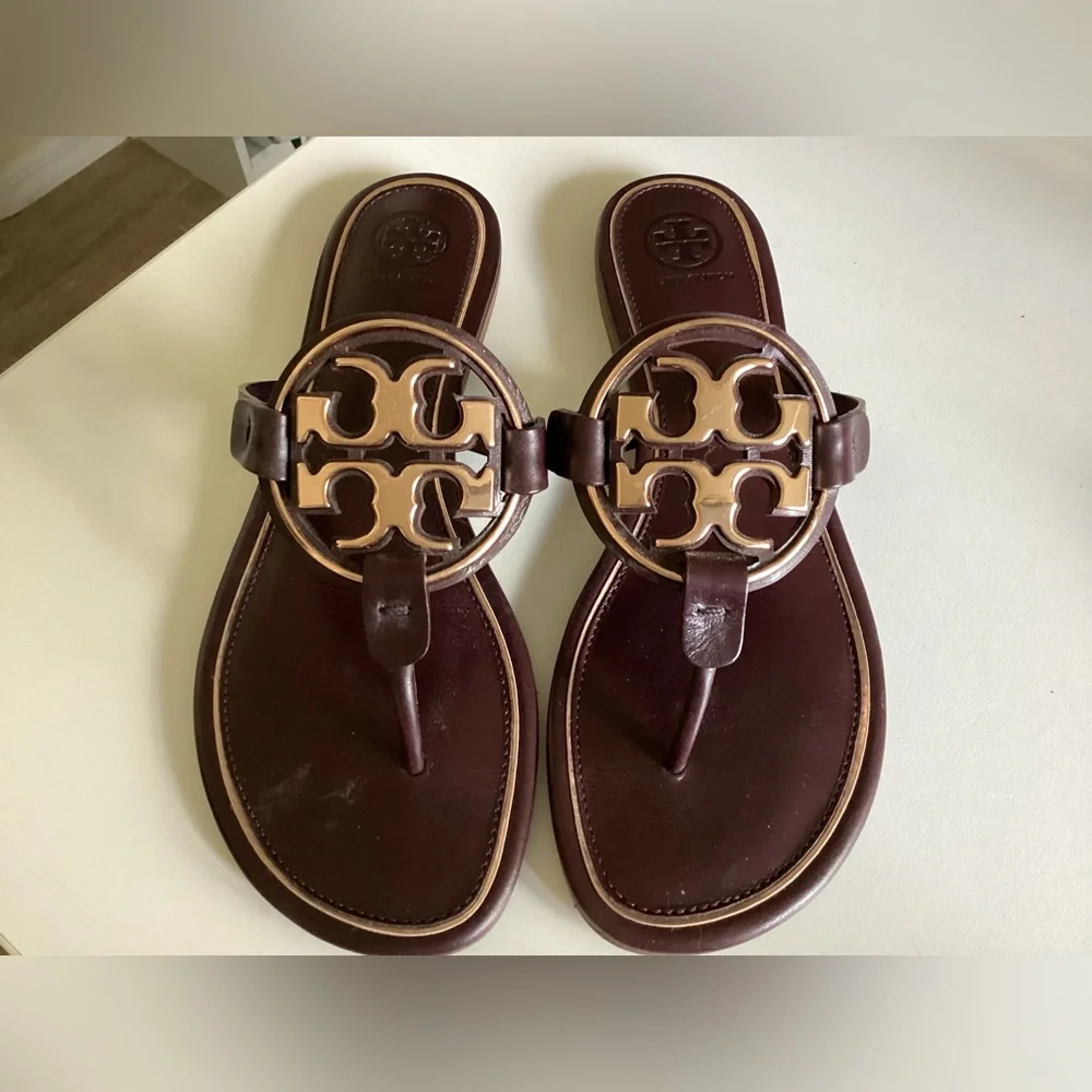 Tory Burch Metal Sandal - Picture 1 of 10